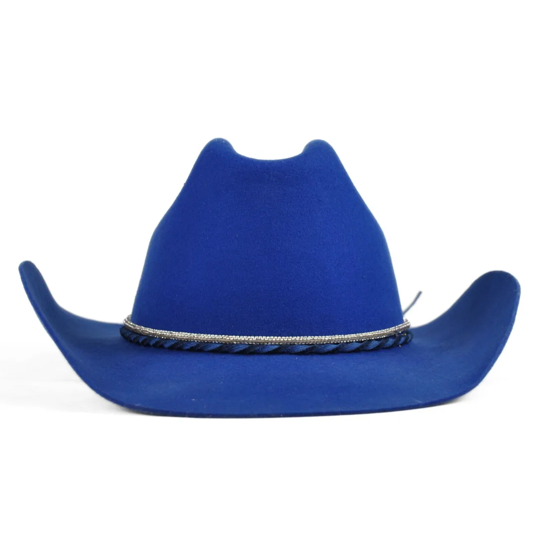 Wool Felt Cowboy Hat - River - Image 6