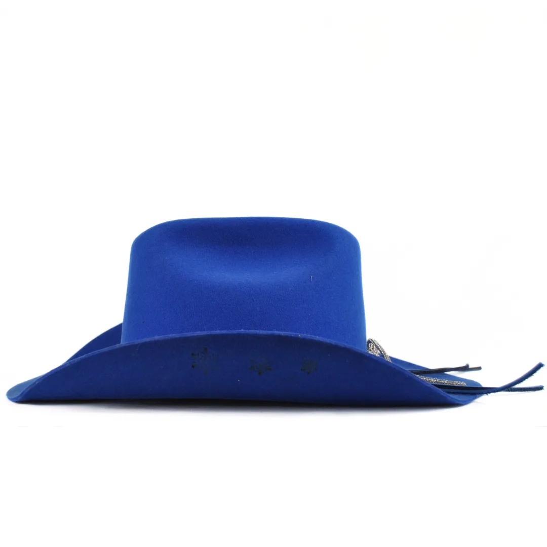 Wool Felt Cowboy Hat - River - Image 5