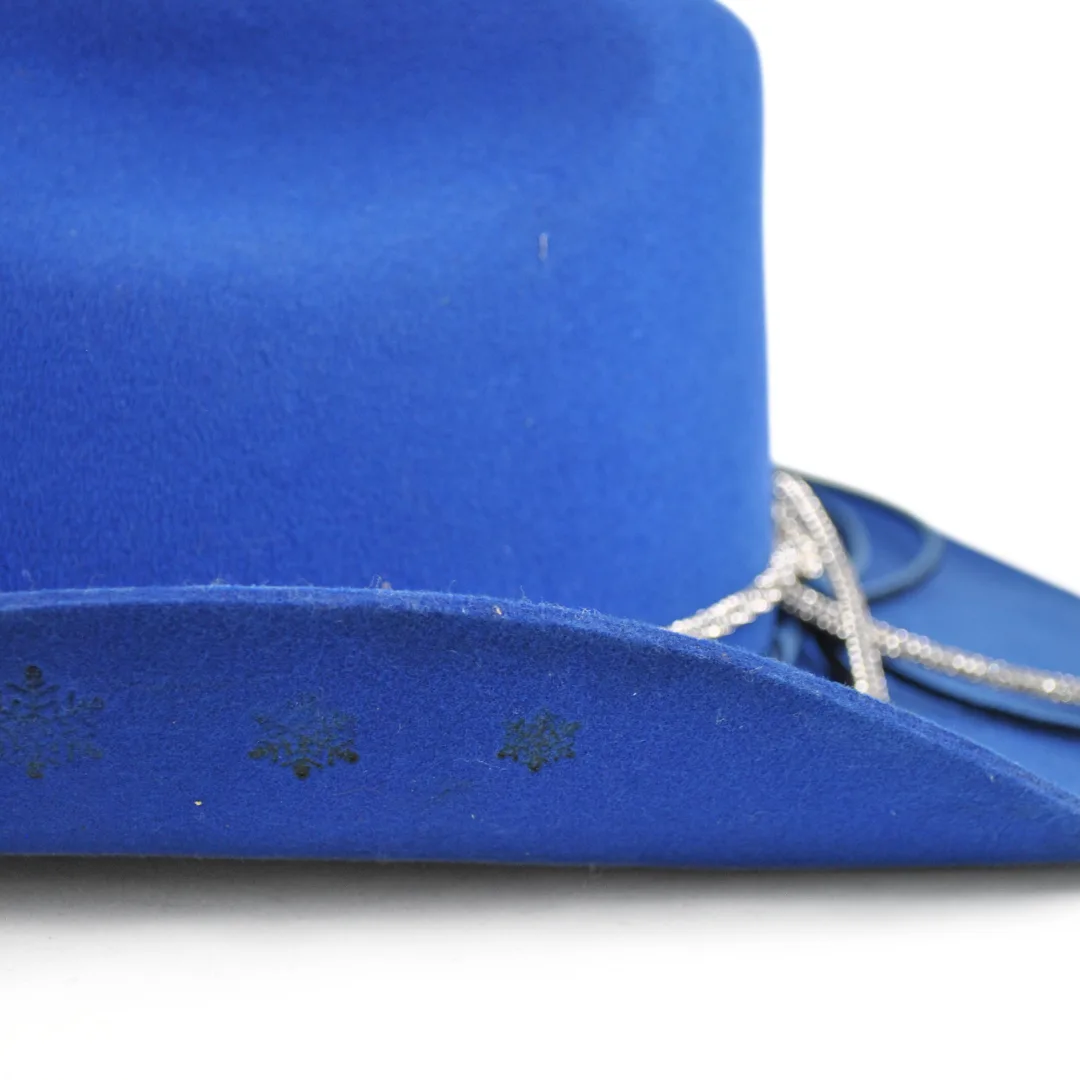 Wool Felt Cowboy Hat - River - Image 4