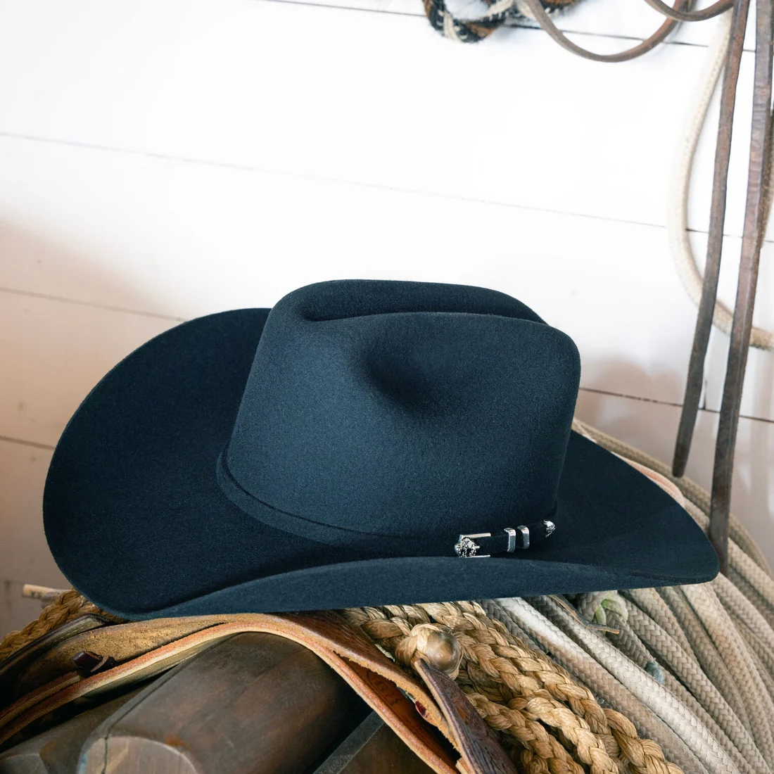 PRE-ORDER Stetson - Apache (Black) - Image 7